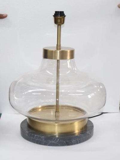 Table Lamp With Black Granite Base